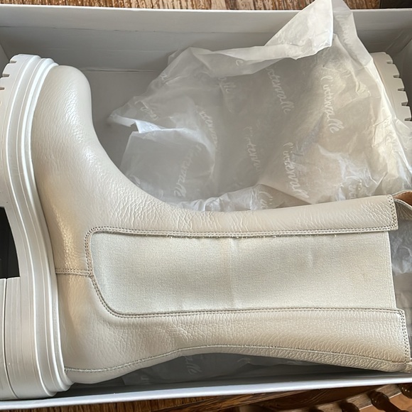 L’intervalle off white seracuse leather Chelsea Chunky lug sole boots 37 - Picture 9 of 10